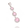 CIONDOLO ARGENTO ZIRCONE