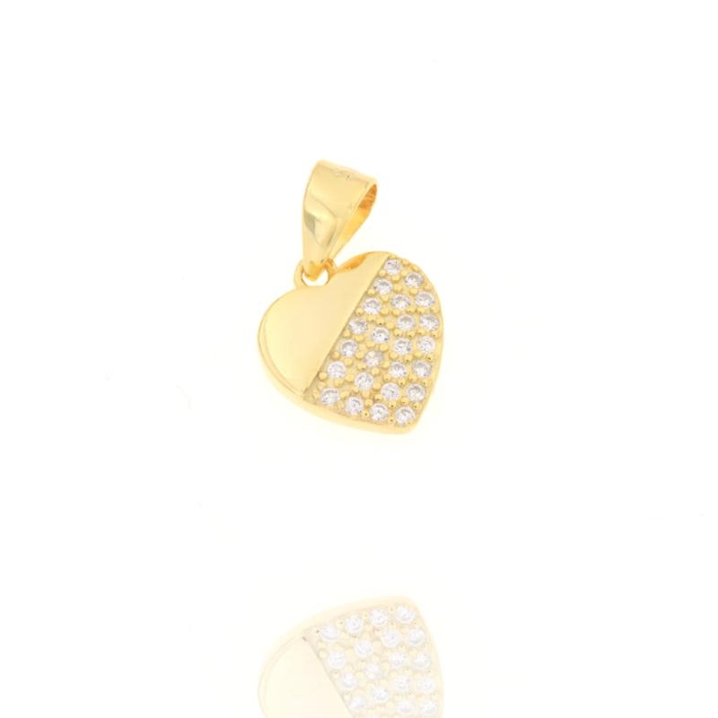 CIONDOLO ARGENTO ZIRCONE