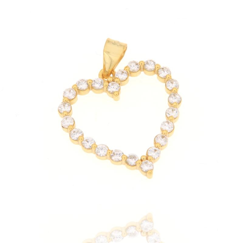CIONDOLO ARGENTO ZIRCONE
