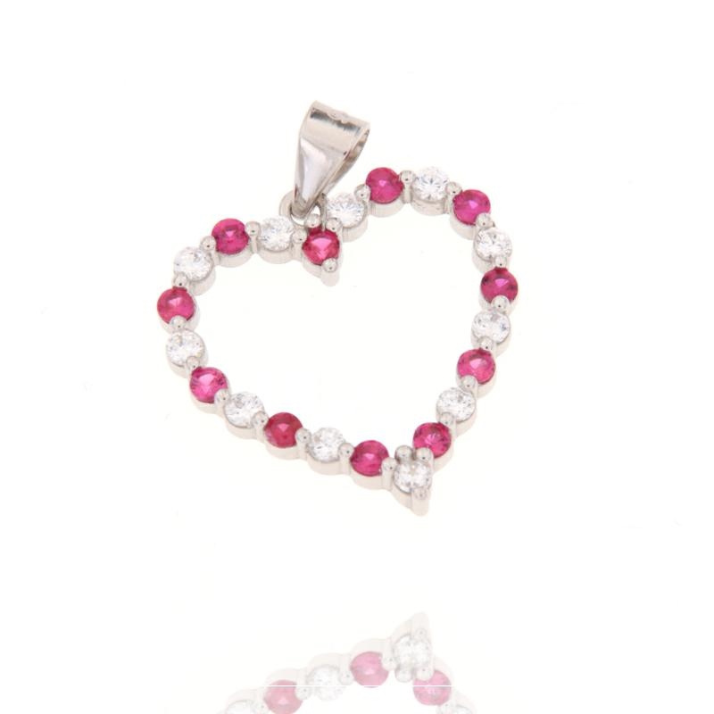 CIONDOLO ARGENTO ZIRCONE