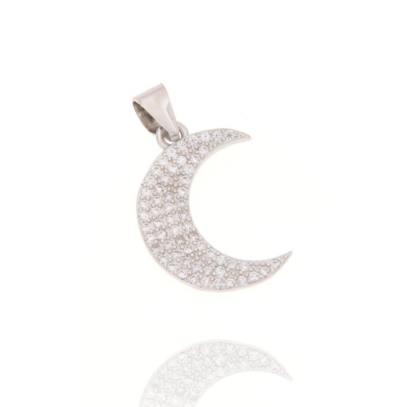 CIONDOLO ARGENTO ZIRCONE