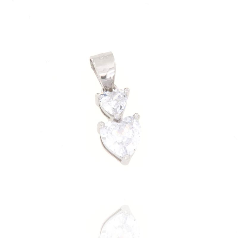 CIONDOLO ARGENTO ZIRCONE