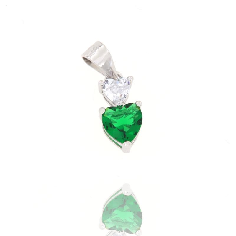 CIONDOLO ARGENTO ZIRCONE