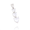CIONDOLO ARGENTO ZIRCONE