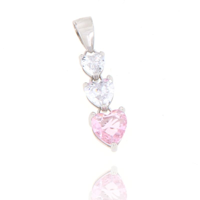 CIONDOLO ARGENTO ZIRCONE