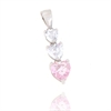 CIONDOLO ARGENTO ZIRCONE
