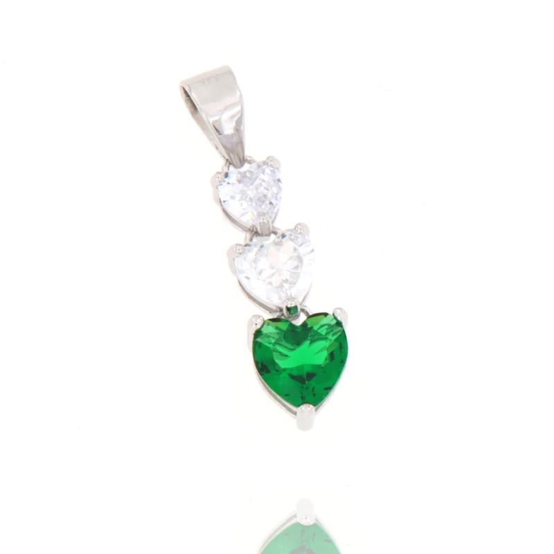 CIONDOLO ARGENTO ZIRCONE