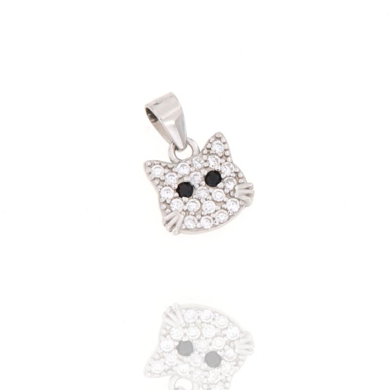 CIONDOLO ARGENTO ZIRCONE