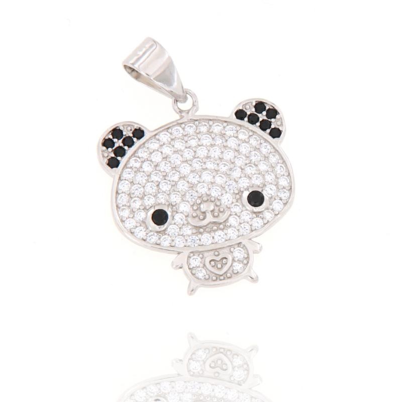 CIONDOLO ARGENTO ZIRCONE
