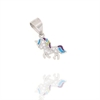 CIONDOLO ARGENTO ZIRCONE