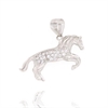 CIONDOLO ARGENTO ZIRCONE