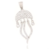 CIONDOLO ARGENTO ZIRCONE