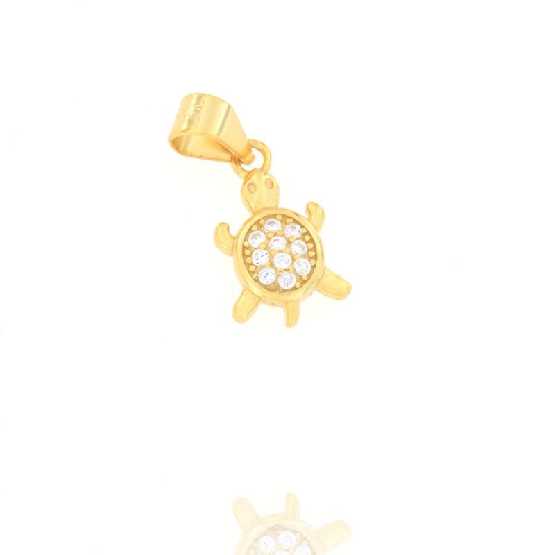 CIONDOLO ARGENTO ZIRCONE