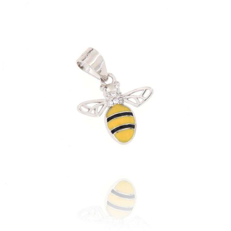 CIONDOLO ARGENTO ZIRCONE