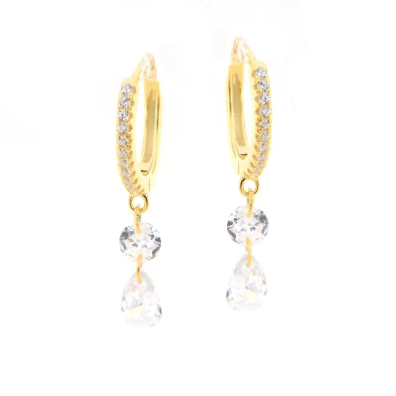 ORECCHINO ARGENTO ZIRCONE