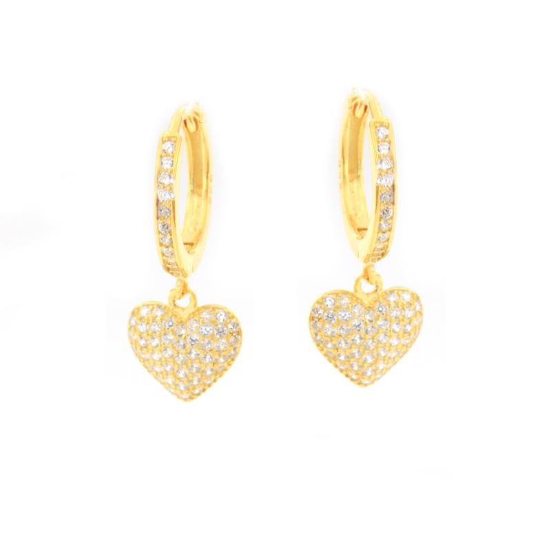 ORECCHINO ARGENTO ZIRCONE