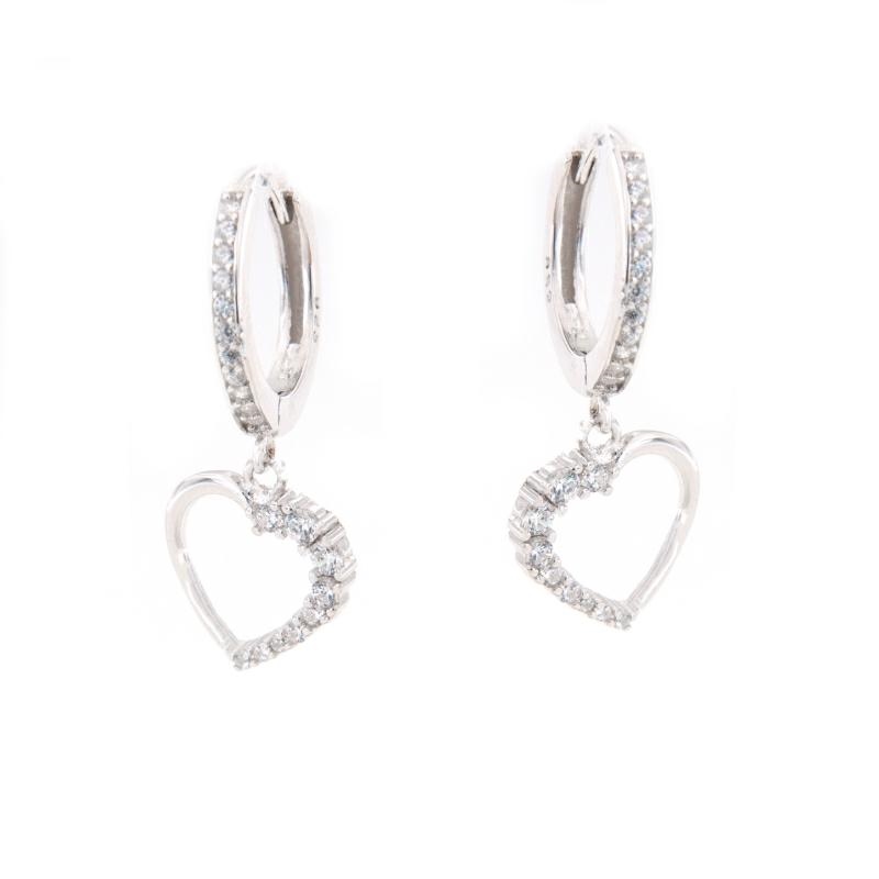 ORECCHINO ARGENTO ZIRCONE