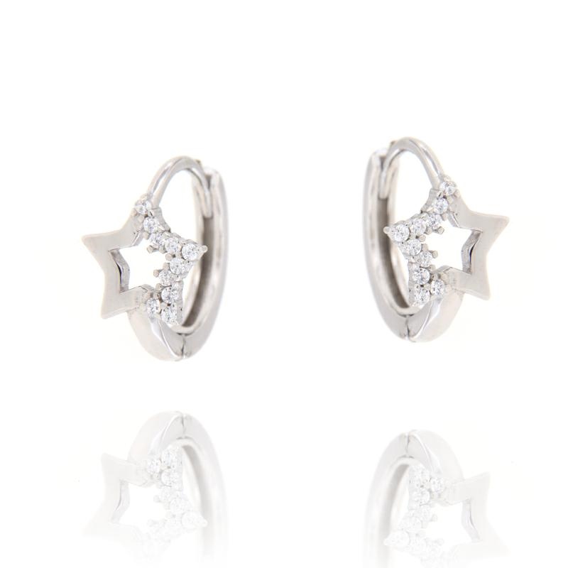 ORECCHINO ARGENTO ZIRCONE