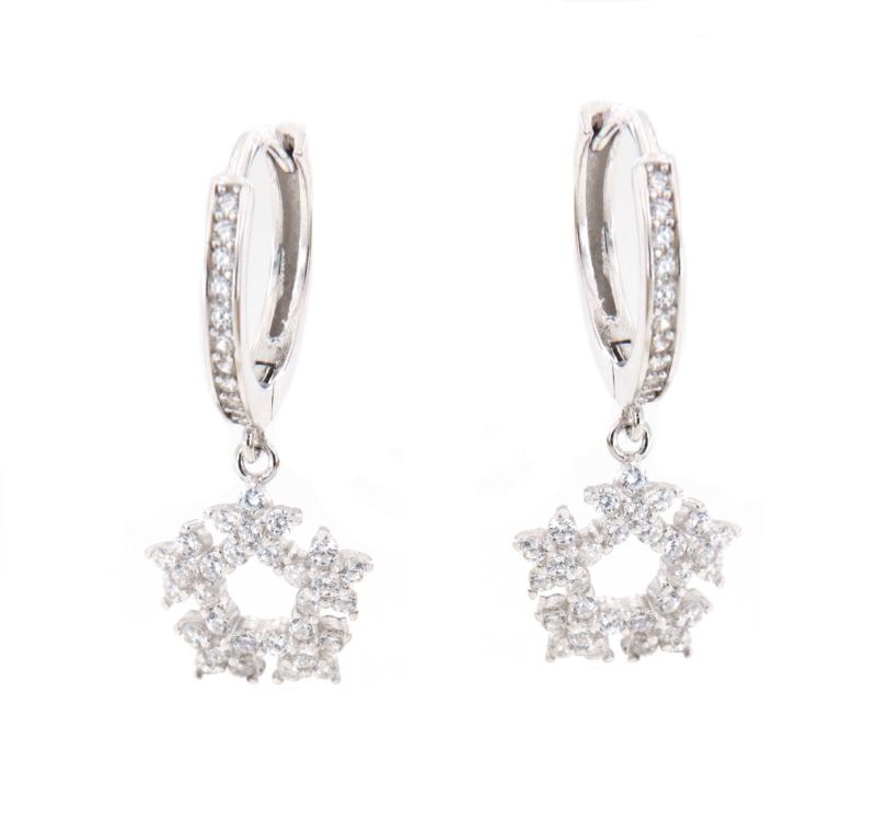 ORECCHINO ARGENTO ZIRCONE