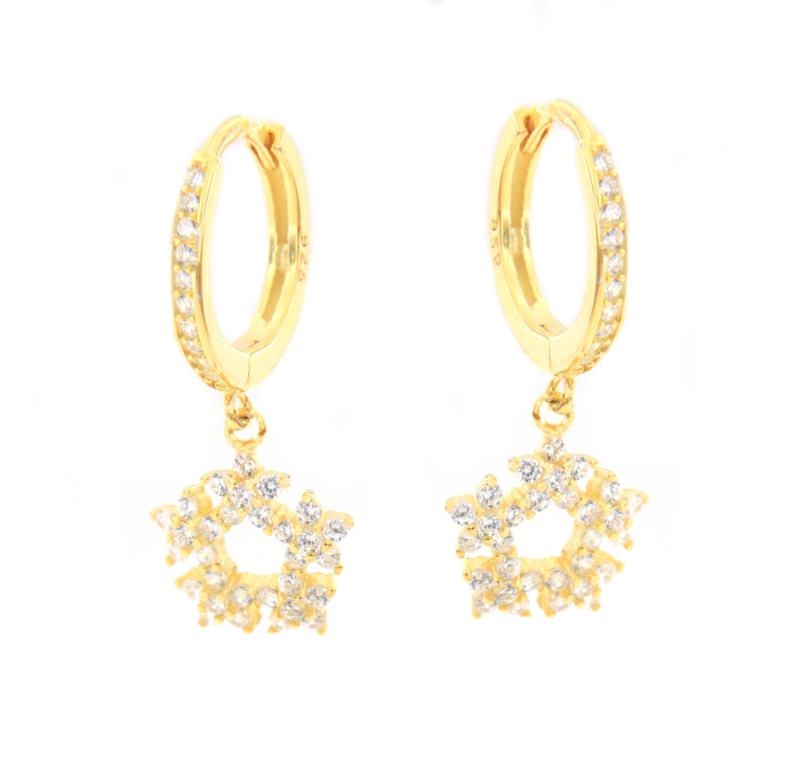 ORECCHINO ARGENTO ZIRCONE