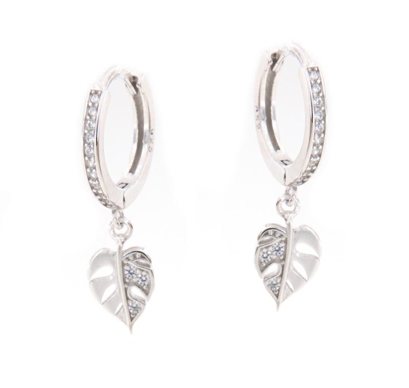 ORECCHINO ARGENTO ZIRCONE