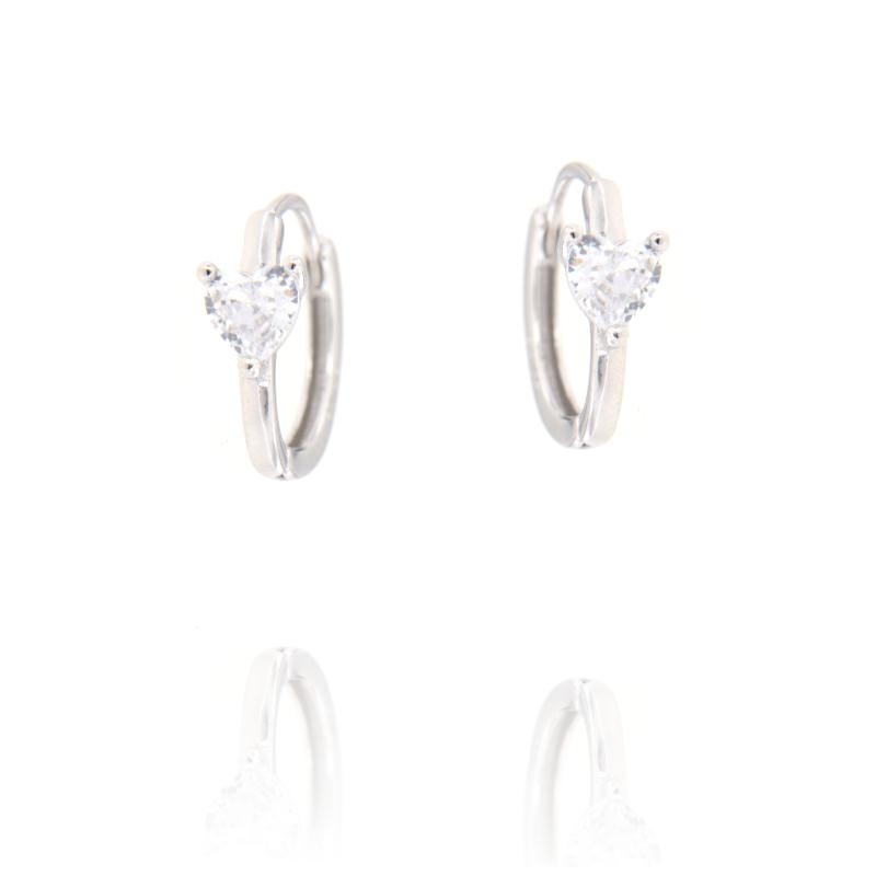 ORECCHINO ARGENTO ZIRCONE