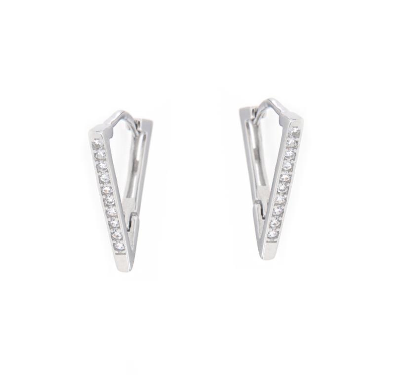 ORECCHINO ARGENTO ZIRCONE
