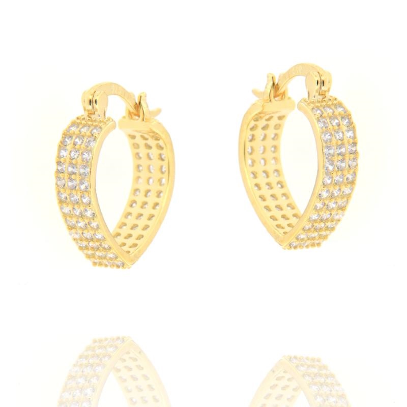 ORECCHINO ARGENTO ZIRCONE