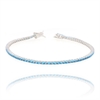BRACCIALE ARGENTO ZIRCONE TENNIS