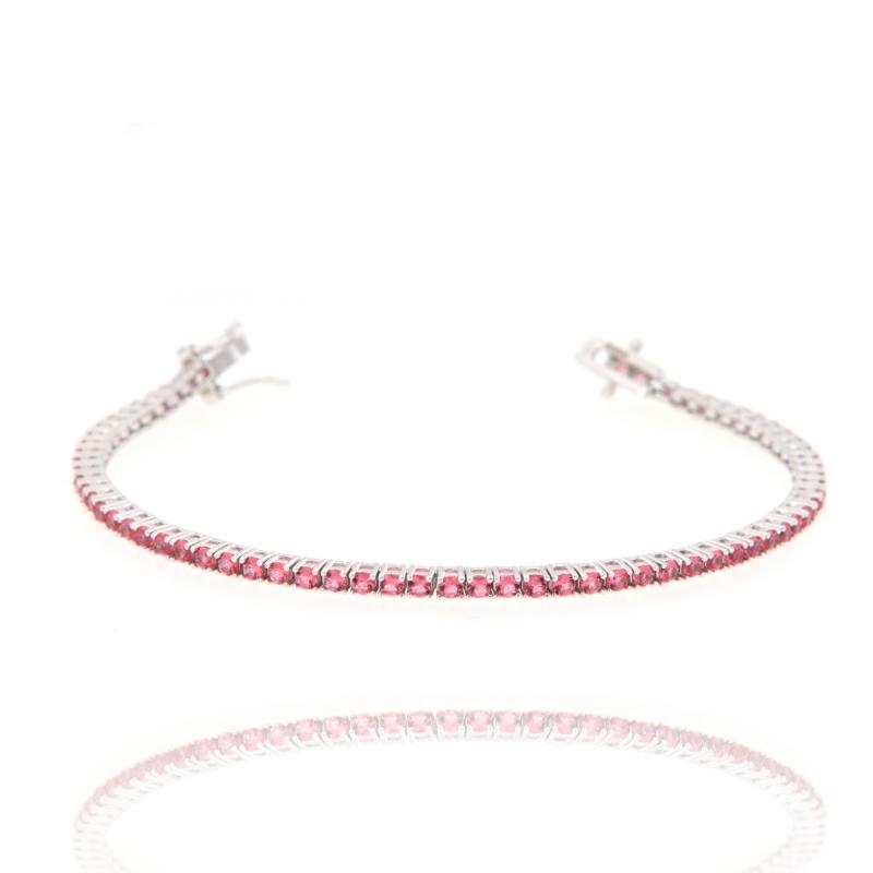 BRACCIALE ARGENTO ZIRCONE TENNIS
