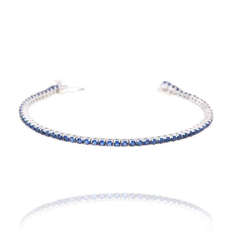 BRACCIALE ARGENTO ZIRCONE TENNIS