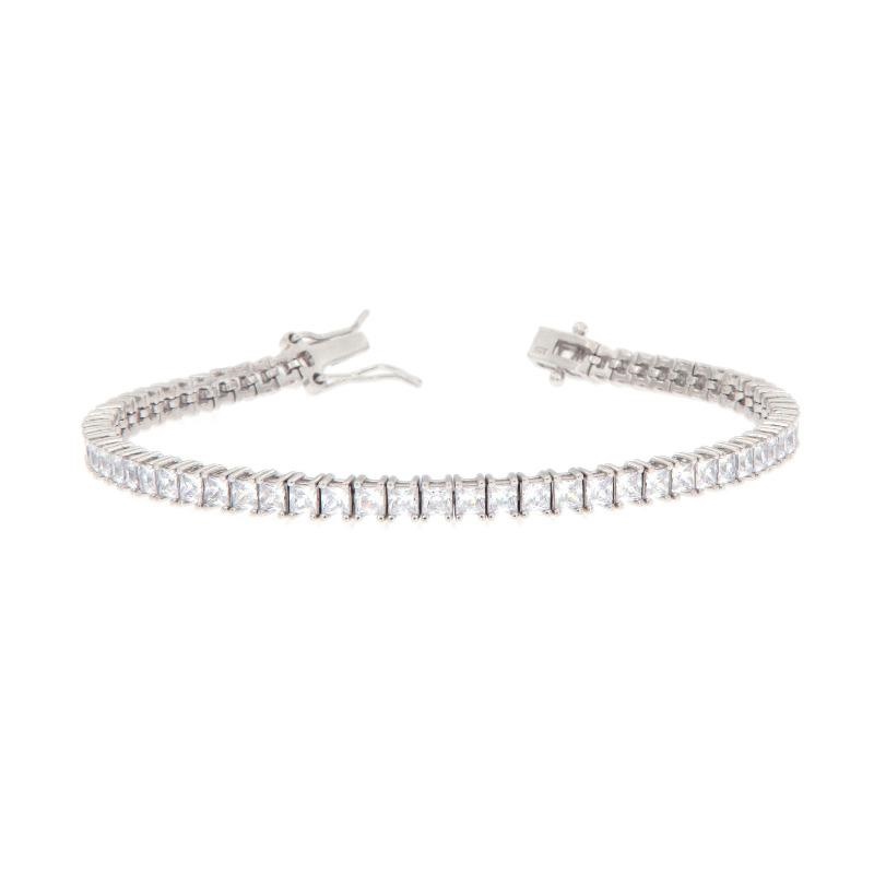 BRACCIALE ARGENTO ZIRCONE TENNIS