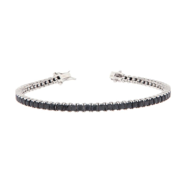 BRACCIALE ARGENTO ZIRCONE TENNIS