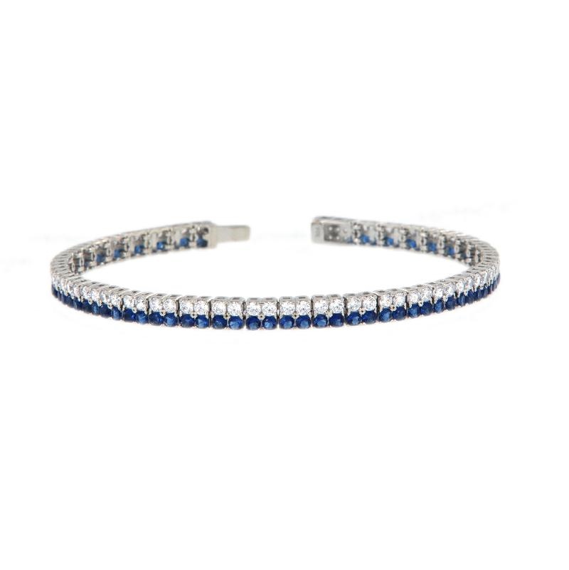 BRACCIALE ARGENTO ZIRCONE TENNIS