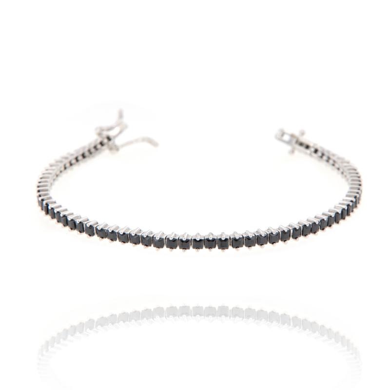 BRACCIALE ARGENTO ZIRCONE TENNIS