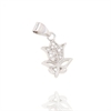 CIONDOLO ARGENTO ZIRCONE