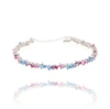 BRACCIALE ARGENTO ZIRCONE TENNIS