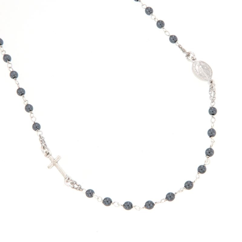 COLLIER ARGENTO ROSARIO