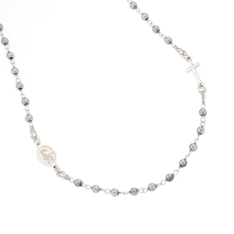 COLLIER ARGENTO ROSARIO