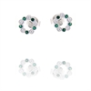 ORECCHINO ARGENTO ZIRCONE 3PZ