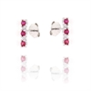 ORECCHINO ARGENTO ZIRCONE 3PZ