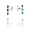 ORECCHINO ARGENTO ZIRCONE 3PZ