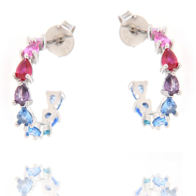 ORECCHINO ARGENTO ZIRCONE
