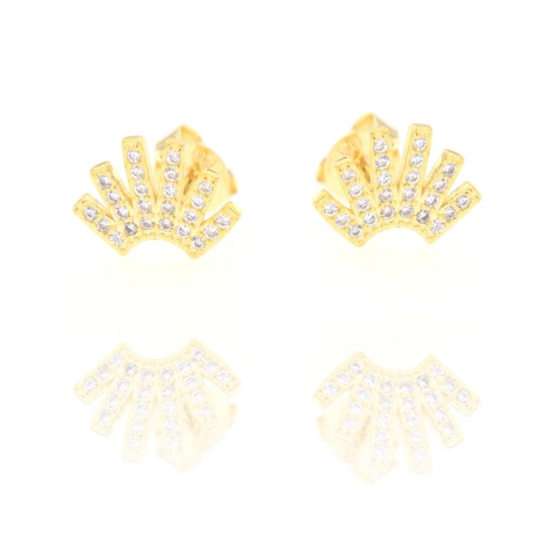 ORECCHINO ARGENTO ZIRCONE 3PZ