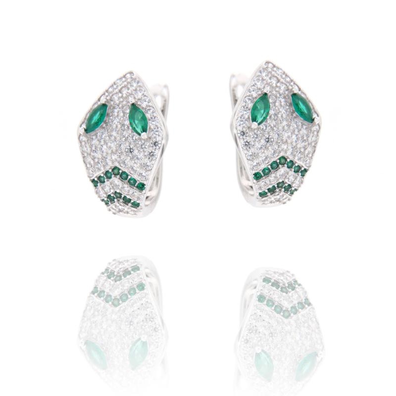 ORECCHINO ARGENTO ZIRCONE