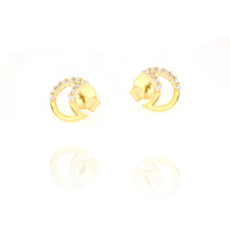 ORECCHINO ARGENTO ZIRCONE 3PZ