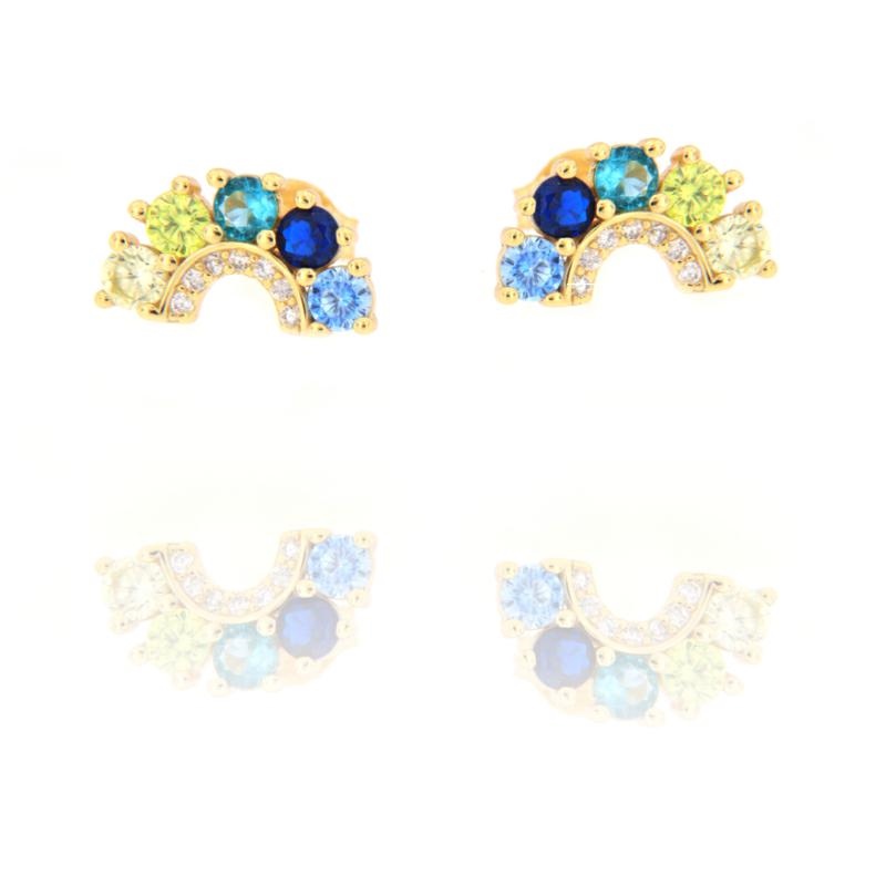 ORECCHINO ARGENTO ZIRCONE 3PZ