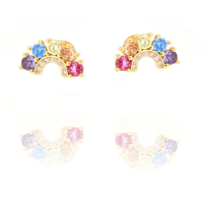 ORECCHINO ARGENTO ZIRCONE 3PZ