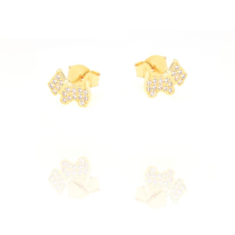 ORECCHINO ARGENTO ZIRCONE 3PZ