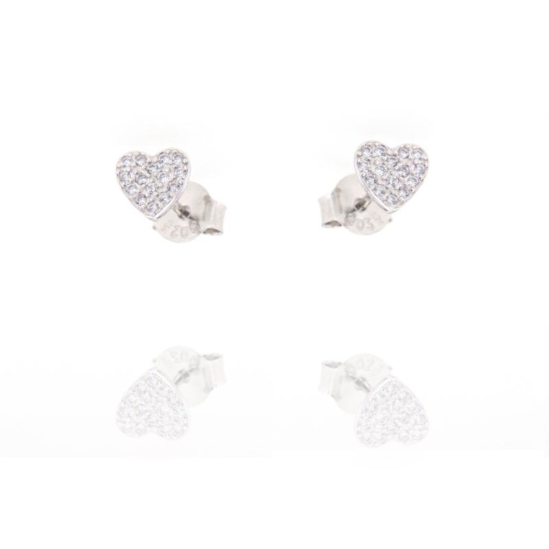 ORECCHINO ARGENTO ZIRCONE 3PZ